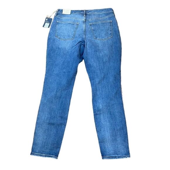 Universal Thread High Rise Skinny Denim Jeans With Patch, Size 12, NWT - Picture 4 of 12